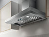Elica EVV636SS 36 Inch Wall Mount Chimney Hood with HUSH System, Heat Guard, Professional Performance