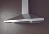 Elica EVL436S2 36 Inch Wall Mount Chimney Hood with 3 Fan Speeds, 400 CFM Internal Blower, Backlit Push Controls