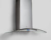 Elica ECM636SS como 36 Inch Wall Mount Chimney Hood with 600 CFM Internal Blower, 4-Speed Touch Controls