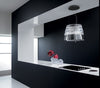 Elica EVC320SS victoria 20 Inch Island Mount Range Hood with 300 CFM Internal Blower, 4 Blower Speeds