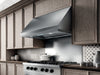 Elica ECL136S3 36 Inch Wall Mount Canopy Hood with Hush System, Heat Guard, 4 Blower Speeds
