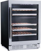 Elica EWS52SS1 24 Inch Dual Zone Wine Cellar with 4.8 Cu. Ft. Capacity