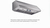 Elica ECV630S3 30 Inch Under Cabinet Range Hood with 4-Speed/600 CFM Blower, Knob Control