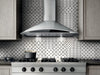 Elica EFG636S1 30 Inch Wall Mount Range Hood with 3-Speed + Booster, 600 CFM Blower, Touch Control
