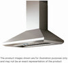 Elica ELI136S2 36-inch Island Mount Range Hood with 4-Speed/1200 CFM Blower, Fully Retractable Knobs