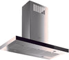 Elica EMG636S1 maggiore 36-inch Island Mount Range Hood with 3-Speed + Booster, 600 CFM Blower