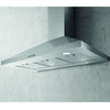 Elica EVL424SS 24 inch Wall Mount Range Hood with 3-Speed/400 CFM Blower, Backlit Electronic Push Buttons