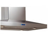 Elica ESL636SS salice 36 Inch Island Mount Chimney Range Hood with 600 CFM Internal Blower, 4 Blower Speeds