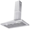 Elica EVL430S3 30 Inch Wall Mount Range Hood with 4-Speed/400 CFM Blower, Backlight Color Touch Controls