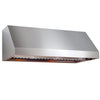 Elica ECL148SS1 calabria 48-inch Halogen lighting 4 intensity levels Range Hood