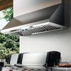 Elica ECP136SS 36 inch capri stainless steel Outdoor Wall Mount Range Hood with 4-Speed/1200 CFM