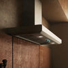 Elica EVV648SS 48" Vavano Wall Range Hood with 600 CFM LED Lighting Hush System Heat Guard in Stainless Steel