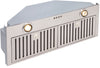 Elica EPR628SS palermo 28 Inch Custom Hood Insert with 600 CFM, 3-Speed Internal Blower, 8.1 Sones