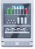 Elica EBS52SS1 24 Inch Dual Zone Wine and Beverage Center with 4.8 Cu. Ft. Capacity