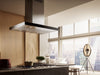 Elica EMG642S1 maggiore 42-inch Island Mount Range Hood with 3-Speed + Booster, 600 CFM Blower