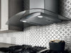 Elica EPT436S2 36 Inch Wall Mount Chimney Hood with 3 Speed 400 CFM Blower