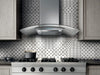 Elica EPT436S2 36 Inch Wall Mount Chimney Hood with 3 Speed 400 CFM Blower