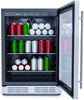 Elica EBS51SS1 24 Inch Beverage Center with 4.8 Cu. Ft. Capacity, Slide Out Shelves