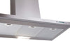 Elica ETB436SS toscana 36 Inch Wall Mount Range Hood with 400 CFM, 3 Blower Speeds, Touch Controls, LCD Display