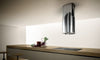 Elica ECH623S1 23 Inch Island Range Hood with 4-Speed 600CFM Blower, Deep Silence Quiet Operation